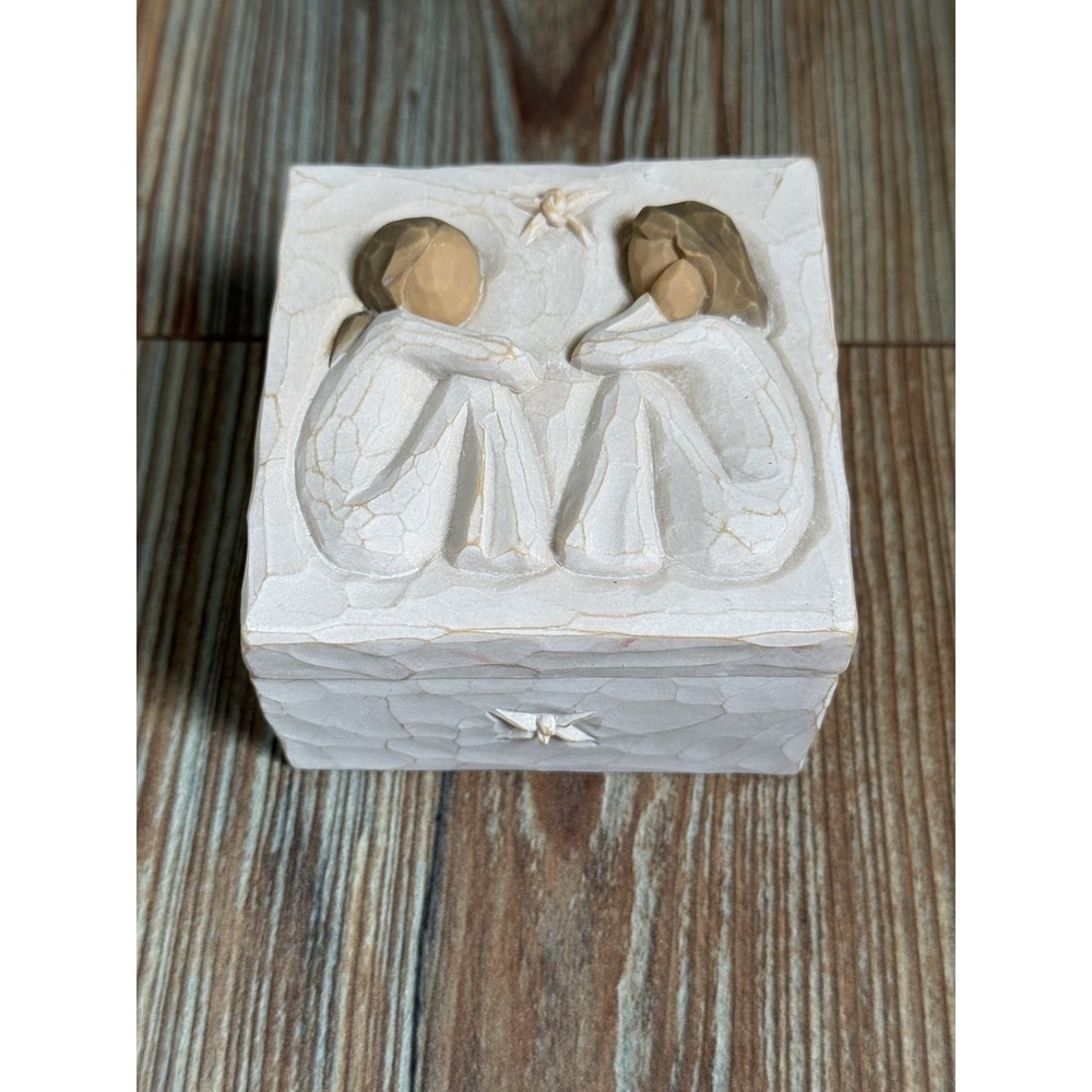 Willow Tree Friendship Keepsake Trinket Jewelry Box Forever Friends Susan Lordi